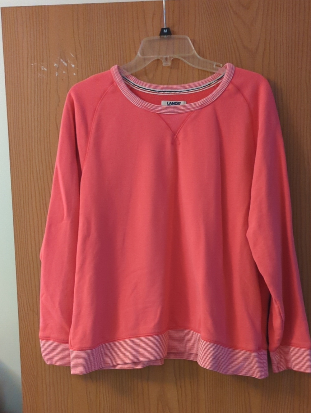 Lands End Pink Sweatshirt